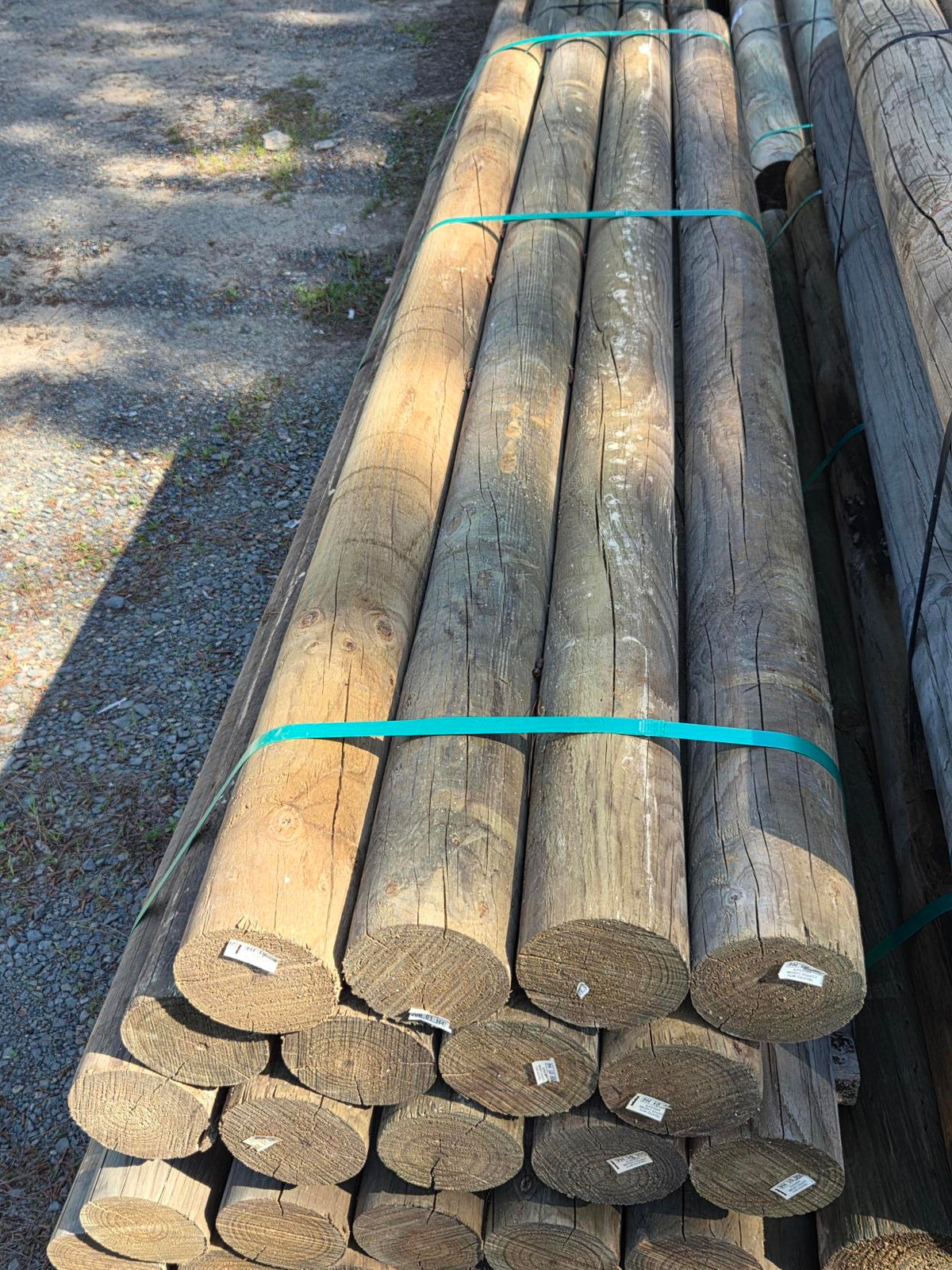 H4 CCA Treated Pine Round - 125mm