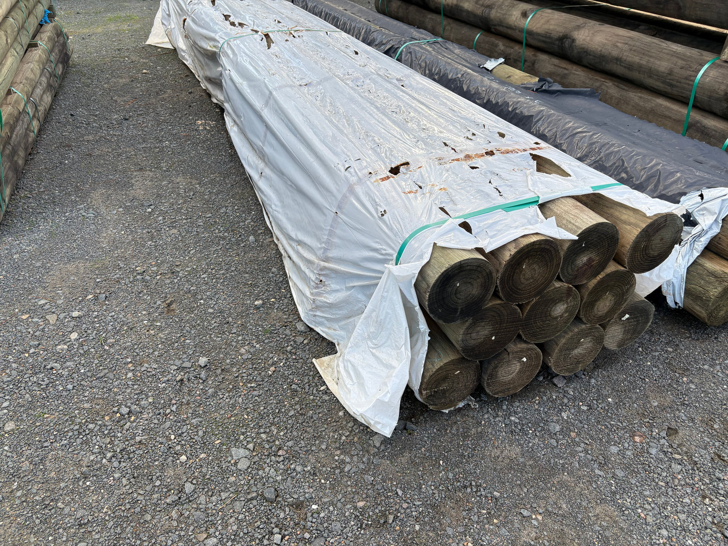 Treated Pine 175mm H4 Round