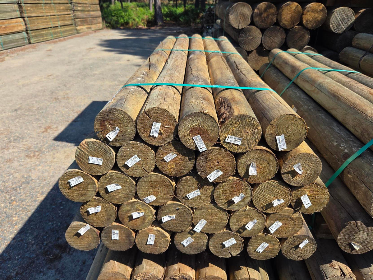 H4 CCA Treated Pine Round - 100mm