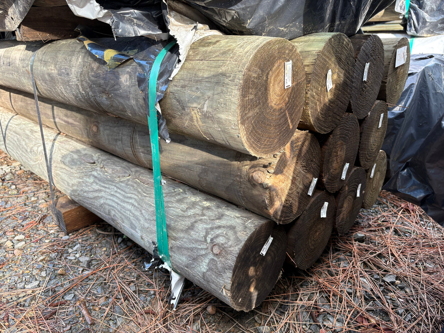 Treated Pine 175mm H4 Round