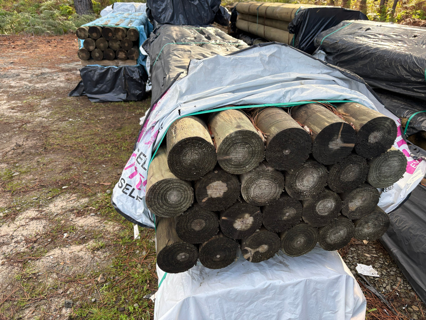 Treated Pine 125mm H4 Round