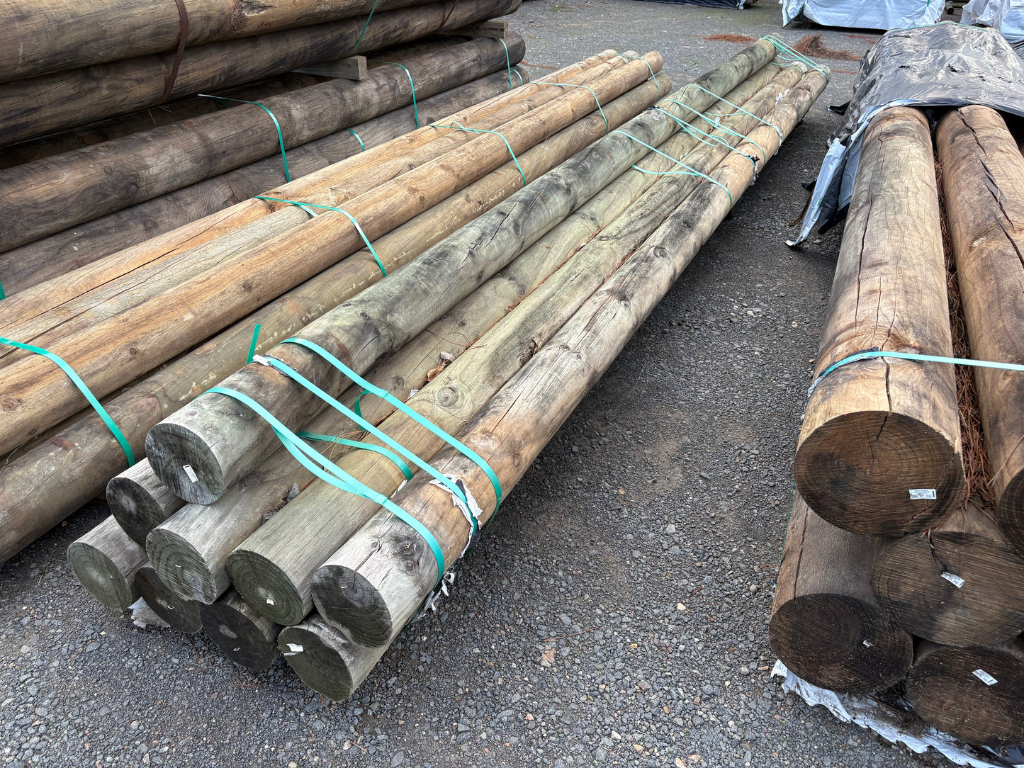 Treated Pine 175mm H4 Round